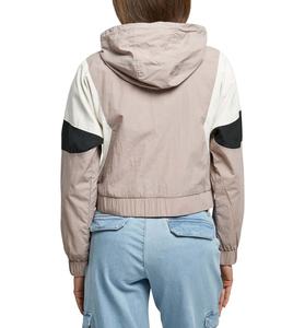 Chaqueta transpirable impermeable a prueba de viento al por mayor de las mejores tendencias para mujer chaqueta cortavientos al aire libre personalizada de moda informal para mujer - Product Image 2