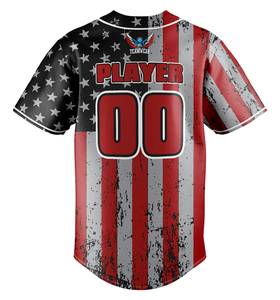 Maillot de baseball personnalisé en Spandex/Coton avec logo brodé, respirant, anti-bactérien et à séchage rapide pour le softball – Vente en gros - Product Image 2