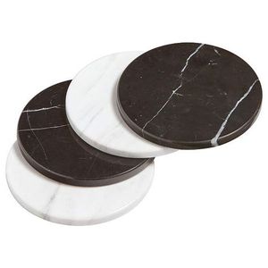 Posavasos artísticos de mármol de alta gama con artesanía superior y toque sofisticado para colecciones de vajilla elegantes - Product Image 6
