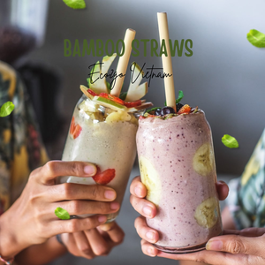 Producto superior de pajitas de bambú Eco2go Vietnam biodegradables/pajitas de bambú reutilizables 100% de bambú natural en Vietnam - Product Image 3