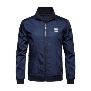 Nouvelle veste coupe-vent pour homme 2026, col rond, fermeture éclair, camouflage formel, dessin animé - Product Image 1