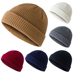 รับหมวกถักนิตติ้งผ้าขนแกะสำหรับใส่ได้ทั้งชายและหญิงแฟชั่นใช้ได้ทั้งชายและหญิง - Product Image 6