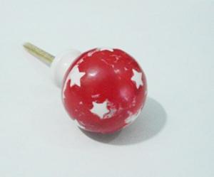 Pomo de Puerta Redondo Minimalista, Bellamente Elaborado, Ecológico, de Madera y Resina, Elementos de Resina, Artesanía en Resina - Product Image 1