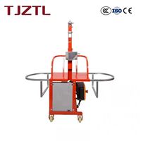 Plateforme de travail suspendue électrique à câble pour nettoyage de fenêtres, gondole élévatrice ZLP630, chaise suspendue monopersonnelle en acier pour entrepôt