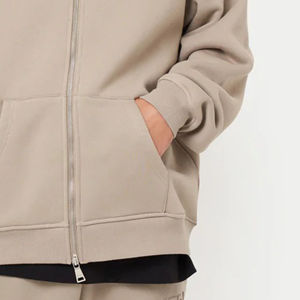 Suministro directo de fábrica Muestra gratis Sudaderas con capucha para hombres Fabricación paquistaní Streetwear 100% Algodón Drop Shoulder Men Hoodie - Product Image 6