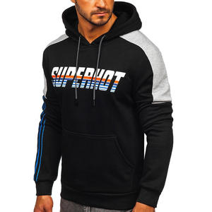 Sweat à capuche personnalisé pour homme en molleton épais 100% coton biologique, couleurs et motifs personnalisés, streetwear de luxe vierge - Product Image 5