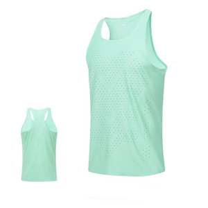 High Quality Heavyweight Knitted Muscle Gym Vest Tank <b>Tops</b> <b>Men</b> Custom Black <b>Cropped</b> Boxy Fit Sleeveless Breathable Customizable - Product Image 4