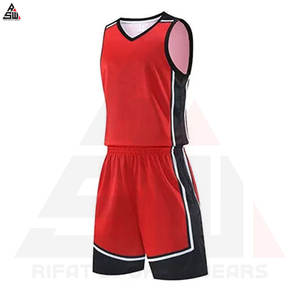 เครื่องแบบบาสเก็ตบอลปรับแต่งได้สำหรับทุกเพศผ้าโพลีเอสเตอร์ระบายอากาศได้ดีพิมพ์ลายผ้า240กรัมผ้า100% แขนสั้นโลโก้ด้านหน้า - Product Image 3