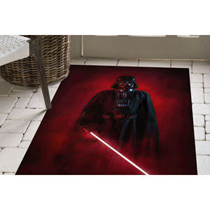 Tapis Darth Vader : Décoration de la grotte de l'homme Star Wars, tapis antidérapant, tapis moelleux à poils longs - Product Image 5