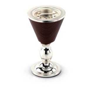 Handmade Black Metal Bakhoor <b>Burner</b> With <b>Wooden</b> Base Hotel Resorts Incense Holder Aromatherapy Diffuser Mabkhara Incense Holder - Product Image 6