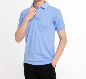 Vente en gros OEM ODM Polo de compression en polyester simple personnalisé Tailles de tissu respirant glacé S-XL la marque Phong Phu - Product Image 1