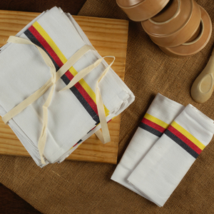 Serviette de cuisine tissée en os de hareng 100% coton Serviettes à séchage rapide de qualité supérieure pour la cuisine - Product Image 2