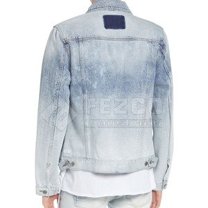 2025 Venta al por mayor Chaqueta de mezclilla para hombre con piel en el interior Chaqueta cortavientos Casual Jean Chaqueta de invierno para hombres a bajo precio - Product Image 3