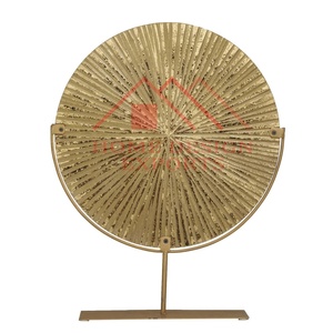 Escultura de mesa Interior de último diseño/Escultura de molino de viento moderno para sala de estar/Escultura abstracta decorativa para el hogar - Product Image 2