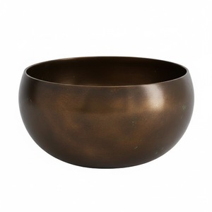 Bol de service ovale en cuivre finition antique pour la maison, les hôtels, les tables, les traiteurs et les cantines, bols de service alimentaire - Product Image 5