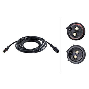 6PU230048371 - Cable de Conexión, ABS - 24V - Conector de 2 Pines - Longitud Total: 3895mm - MSP Export - Product Image 1