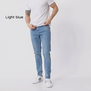 Jeans de Mezclilla para Hombre de Corte Ajustado, Diseño de Moda, Logotipo Personalizado, Diseño Asequible, Secado Rápido, Alta Calidad - Product Image 6