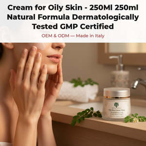 Crème Formule Naturelle 250ml pour Peaux Grasses Testée Dermatologiquement Certifiée GMP Hydratant Traitant pour Hommes Marque Privée OEM - Product Image 2