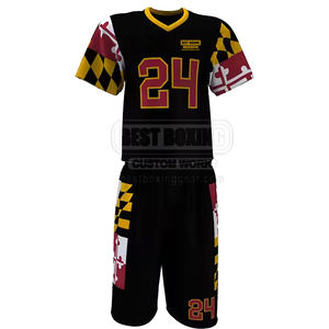 Secado rápido Precio barato Lacrosse Uniforme por encargo Lacrosse Uniforme Bajo MOQ Lacrosse Uniforme - Product Image 6