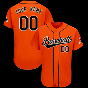 2025 été formation hommes et femmes uniformes de Baseball personnalisé numéro d'impression en gros équipe Match uniformes - Product Image 2