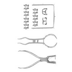 Set Dental Rubber Dam Puncher Clamps Forceps <b>Frame</b> Professional Medical Devices Dental Equipment's - Product Image 3
