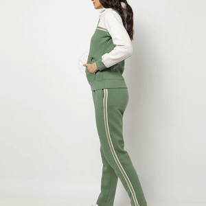 Conjunto Deportivo de 2 Piezas para Mujer, Diseño Moderno, Invierno, Casual, 100% Poliéster, Ropa para Correr - Product Image 3