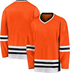 Maillot de Hockey sur Glace à Manches Longues à Séchage Rapide Impression par Sublimation Logo Vêtements de Hockey sur Glace Sport Maillots d'Entraînement de Hockey sur Glace - Product Image 5