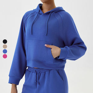 เสื้อมีฮู้ดกีฬาลำลองฤดูใบไม้ร่วงฤดูหนาวเสื้อทรงหลวมสำหรับฝึกซ้อมวิ่งกลางแจ้งแฟชั่นออกกำลังกาย - Product Image 1