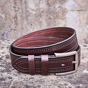 Mens Leather <b>Belt</b> Timeless Design Strong Waist Support Metal <b>Buckle</b> Formal Casual Apparel OEM ODM Factory Supply - Product Image 2