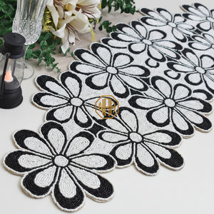 Chemin de table en verre brodé à la main de luxe de 36 pouces pour les commandes en gros de mariage - Product Image 5