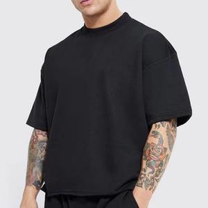 Camiseta de Manga Corta Extra Grande de Algodón Orgánico 100% de Alta Calidad para Hombre, Estilo Urbano, Ecológica, Anti-UV y Transpirable - Product Image 1