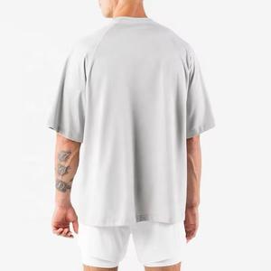 Camiseta de lavado ácido para hombre, camiseta de lavado mineral de gran tamaño, camiseta Vintage relajada pesada para hombre - Product Image 3