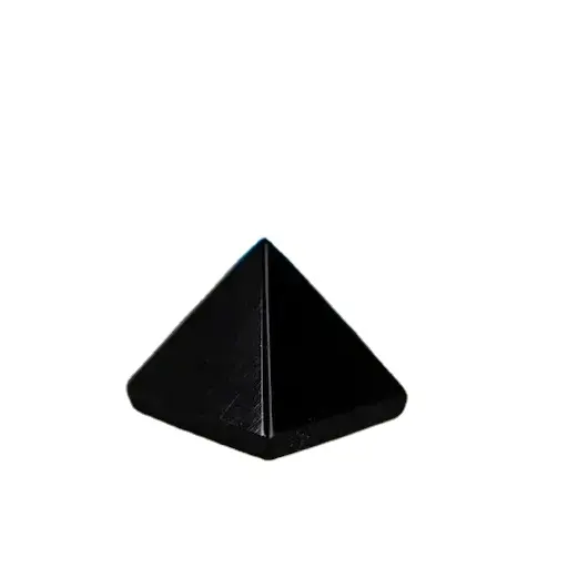 Pyramide de cristal d'obsidienne de guérison de pierre semi-précieuse naturelle de la plus haute qualité 100% au prix de gros