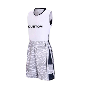 Customized <b>Basketball</b> Uniform Kit BSCI Polyester Sportswear Sublimation Design Plus Size Team Club Uniform Printed - Product Image 3