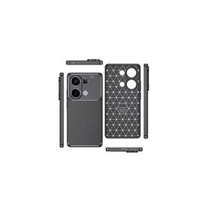 Funda de Silicona Negra EFFX Premium para Redmi Note 13 4G, Delgada, Antigolpes, Antihuellas, Protectora Trasera, Promax Plus - Product Image 4