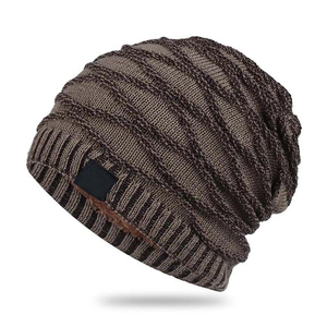 Custom Logo Luxury Beanies Knitted <b>Hat</b> Designer <b>Winter</b> Bean jacquard <b>Hats</b> Fall Woolen Cap Unisex Warm Caps for <b>Men</b> and Women - Product Image 4