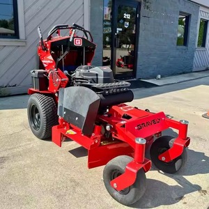 Orange Riding Lawn Mower Compact Zero Turn Grass Cutter Seat Mounted Brush Mowing <b>Machine</b> for Farm Lawn - Product Image 2