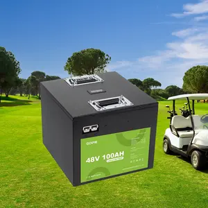 免维护涡轮球童高尔夫球童电池套装动力球童电池高尔夫手推车高尔夫推手推车电池