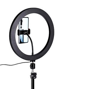 Anneau lumineux Myrva de 10 pouces avec support pour téléphone, température de couleur réglable, alimentation USB, trépied pour éclairage photo et vidéo - Product Image 5