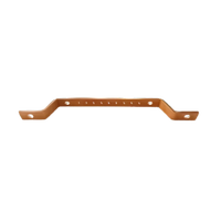 Barre omnibus en cuivre massif sur mesure pour systèmes de stockage d'énergie EV, haute conductivité, boîtier de distribution durable IP54 100A 415V 690V