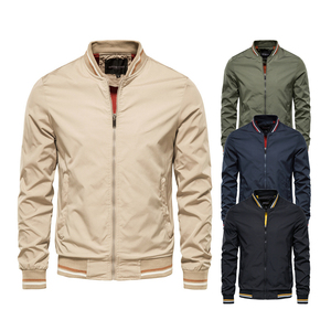 Slim Fit Varsity <strong>Jacket</strong> for <strong>Men</strong> Custom Logo Baseball <strong>Jackets</strong> Casual Spring <strong>Outer</strong> Wear Coat Leisure Blazer AXORT INDUSTERIES - Product Image 1