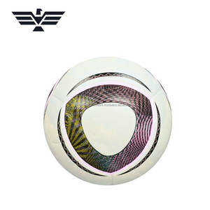 Ballon de football professionnel personnalisable en gros, en PU, durable, cousu à la machine, pliable, écologique, en latex - Product Image 5