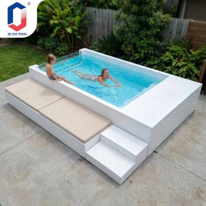 Piscina Prefabricada de Fibra de Vidrio para Contenedores de Envío Comerciales, Piscina Exterior para Hoteles y Resorts - Product Image 2
