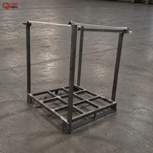 Wholesale 1000kg Steel <strong>Storage</strong> Cage | Stackable Collapsible Warehouse <strong>Bin</strong> | High Fidelity Material Handling Solution - Product Image 1
