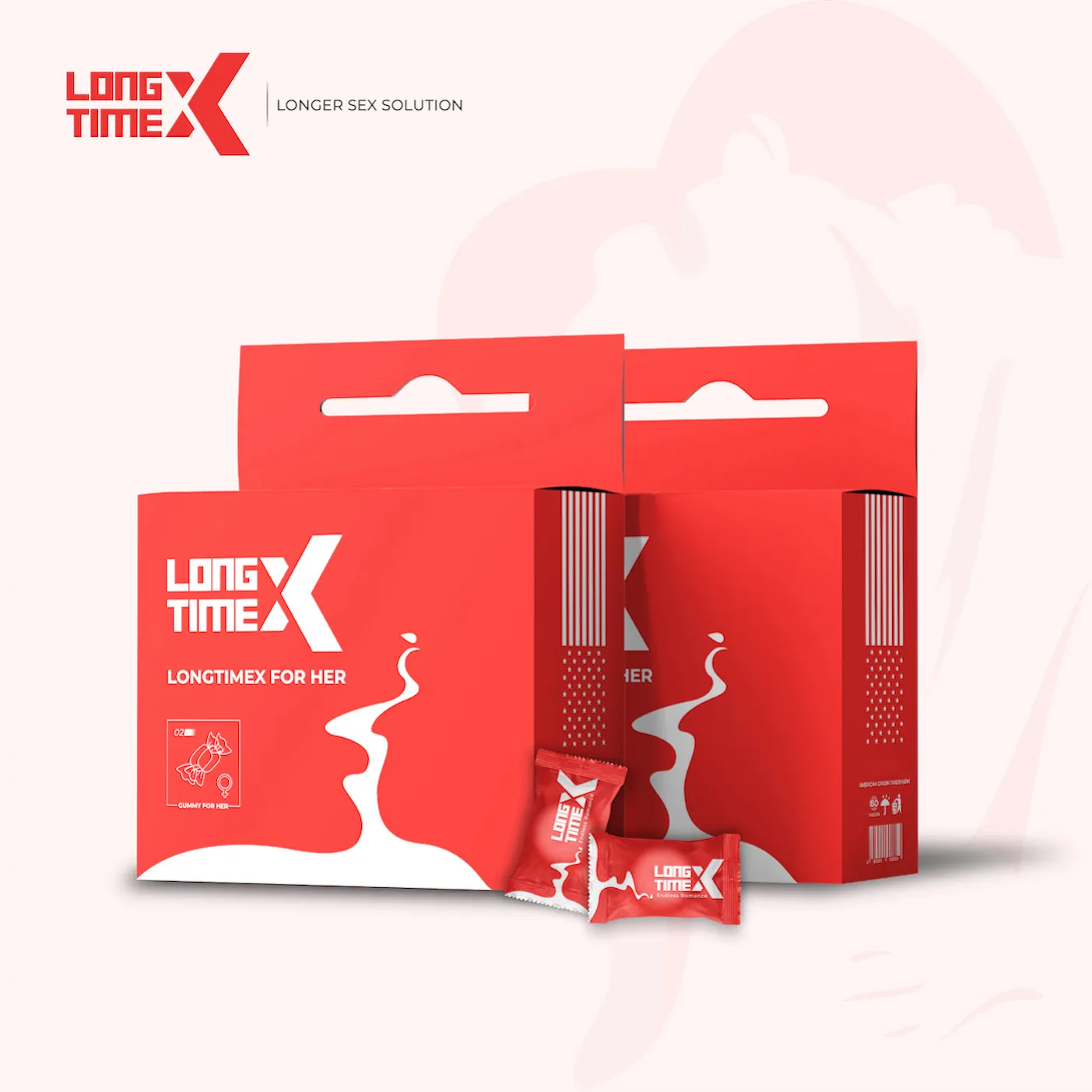 LongtimeX20グミーレディベストセラー製品2023強化ビタミンとサプリメント大人のおもちゃ女性のためのセックスセックス新しいホット