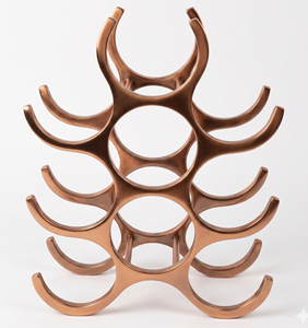 Latest Design Metal Wine Glass Holder Stemware Rack Geometric Design Minimalist Home Furniture Display Stand <b>Freestanding</b> - Product Image 4