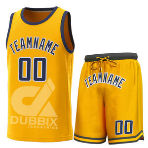 Nouveauté Maillot de basket-ball unisexe Logo personnalisé Taille plus XS Équipe de jeunes Sports de plein air Vêtements de basket-ball sur mesure - Product Image 3