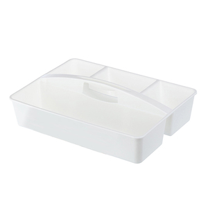 Contenedor de Almacenamiento Rectangular de Plástico PP Mediano para Oficina en Casa con Asas - Product Image 6