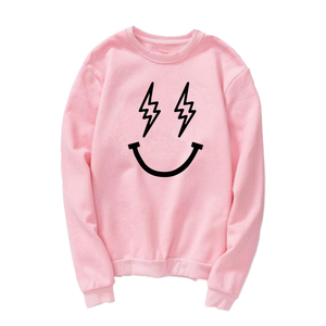 Fashionable Casual Sweatshirt for <b>Men</b> Wholesale Custom Printed Crew Neck Long Sleeve Slim Fit Sweatshirt by Roim Ent - Product Image 4