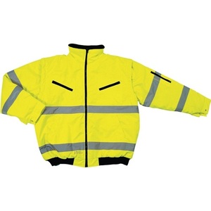 Chaqueta de Piloto Amarilla de Alta Visibilidad para Equipo de Seguridad y Supervivencia - Product Image 1